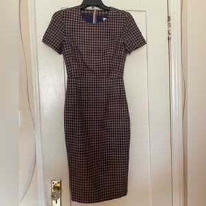 NWT Paul Smith Wool Check Plaid Dress - EU 38